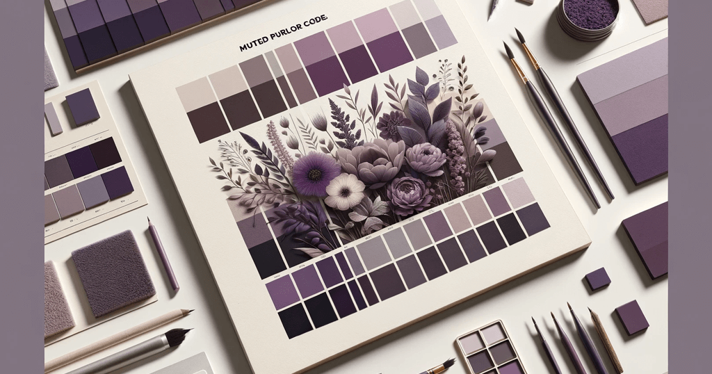 くすみカラーコード【紫】コピペOKのオシャレなパープル一覧・背景画像